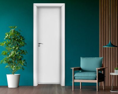Алуминиева врата Standart - цвят Бял
