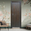 Алуминиева врата Efapel, цвят Палисандър