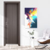 Алуминиева врата Gradde, цвят Череша Сан Диего