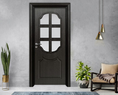 Интериорна врата Ефапел, модел 4509, цвят Черна Мура