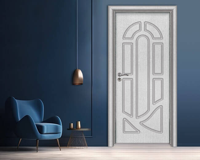 Интериорна врата Ефапел, модел 4512p, цвят Лен