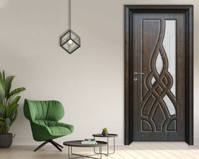 Интериорна врата Ефапел, модел 4534, цвят Палисандър