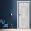 Интериорна врата Ефапел, модел 4535, цвят Лен