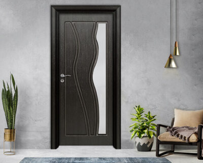 Интериорна врата Ефапел, модел 4542, цвят Черна Мура