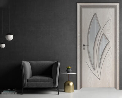 Интериорна врата Ефапел, модел 4553, цвят Бяла Мура