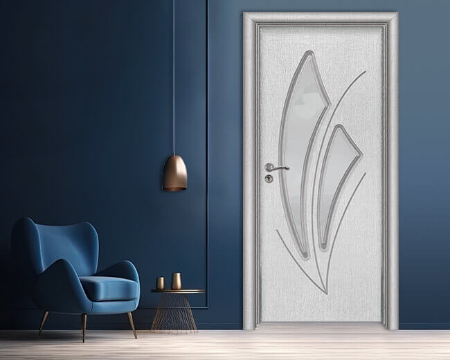 Интериорна врата Ефапел, модел 4553, цвят Лен