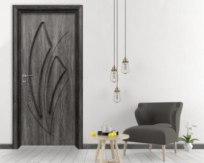 Интериорна врата Ефапел, модел 4553p, цвят Сив Ясен
