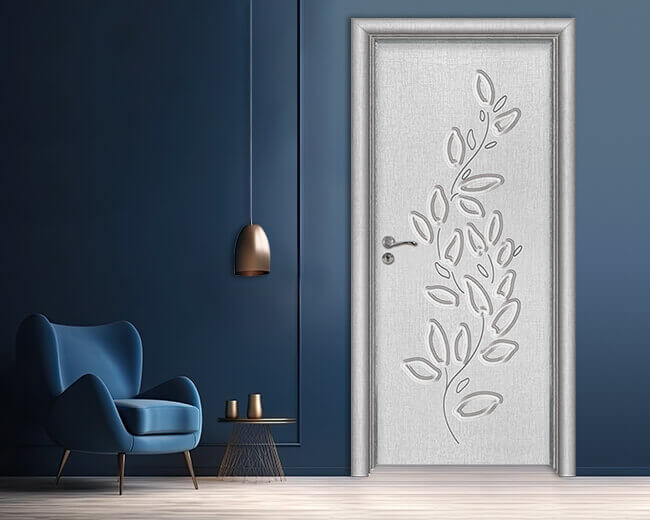 Интериорна врата Ефапел, модел 4565p, цвят Лен