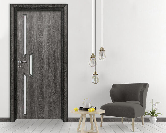 Интериорна врата Ефапел, модел 4568, цвят Сив Ясен