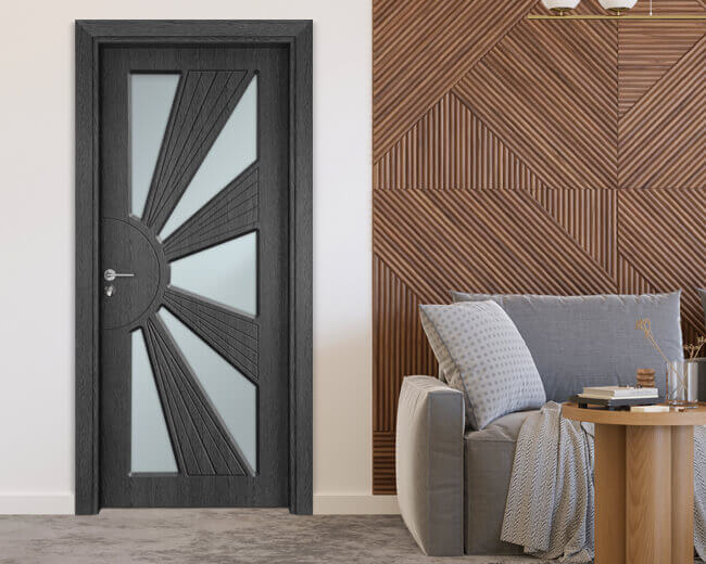 Интериорна врата Gama 204 - цвят Сив кестен
