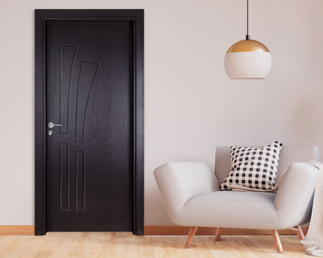Интериорна врата Gama 205p - цвят Венге