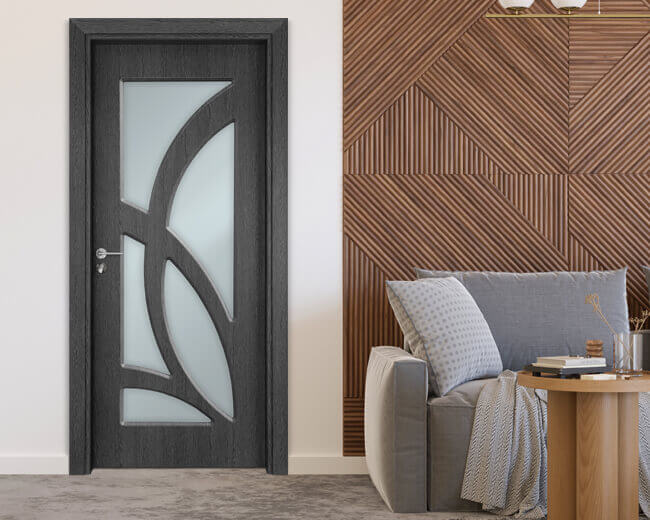 Интериорна врата Gama 208 - цвят Сив кестен