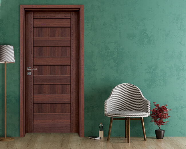 Интериорна врата Gradde Aaven Voll, цвят Шведски дъб