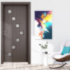 Интериорна врата Граде модел Zwinger, Цвят Череша Сан Диего
