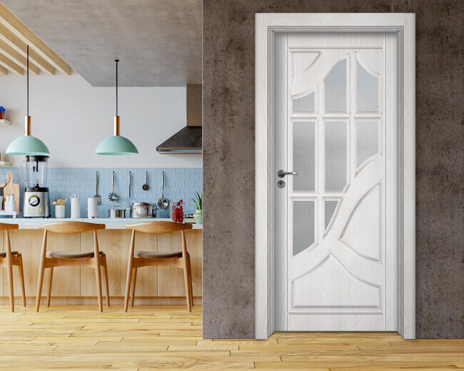 Интериорна врата Sil Lux 3003 - цвят Снежен бор