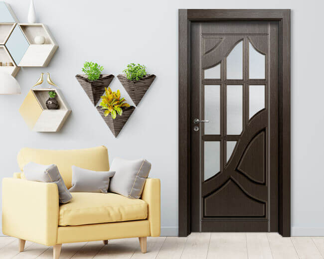 Интериорна врата Sil Lux 3003 - цвят Златен Кестен
