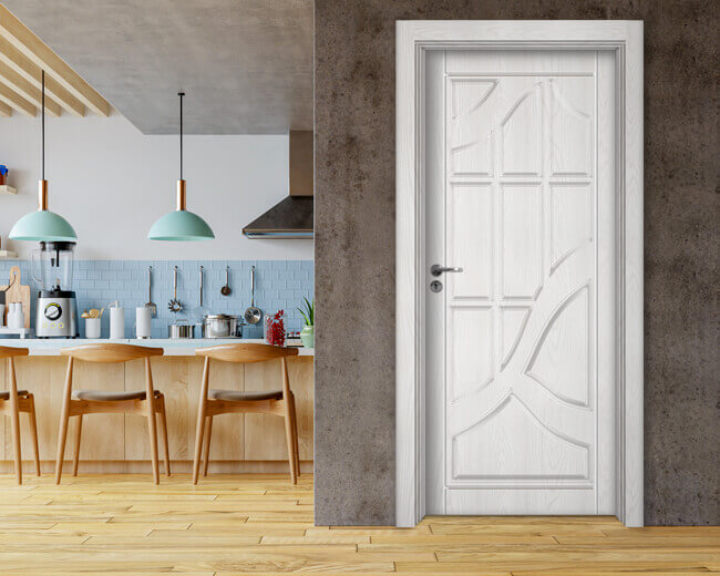Интериорна врата Sil Lux 3003p - цвят Снежен бор