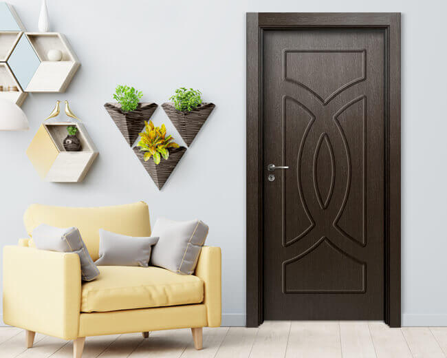 Интериорна врата Sil Lux 3008p - цвят Златен кестен