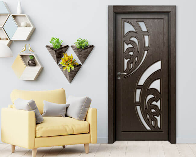 Интериорна врата Sil Lux 3010 - цвят Златен кестен