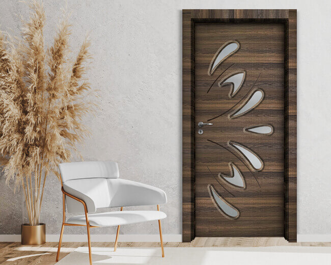 Интериорна врата Sil Lux 3011 - цвят Райски орех