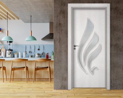 Интериорна врата Sil Lux 3013 - цвят Снежен бор