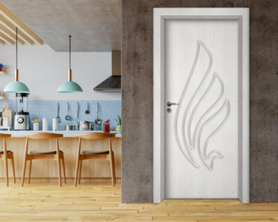 Интериорна врата Sil Lux 3013p - цвят Снежен бор