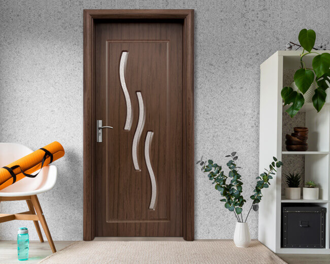 Интериорна врата Стандарт, модел 014, цвят Орех