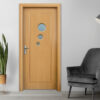 Интериорна врата Стандарт, модел 017, цвят Светъл Дъб
