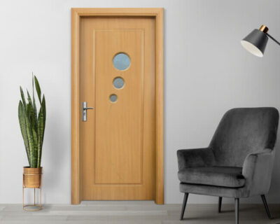 Интериорна врата Стандарт, модел 017, цвят Светъл Дъб