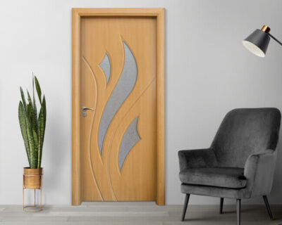 Интериорна врата Стандарт, модел 033, цвят Светъл Дъб