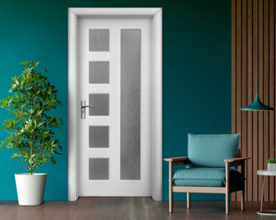 Интериорна врата Стандарт, модел 048, цвят Бял