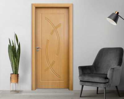 Интериорна врата Стандарт, модел 056-P, цвят Светъл Дъб