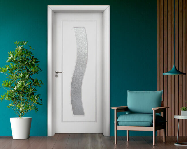 Интериорна врата Стандарт, модел 066, цвят Бял