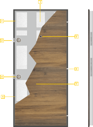 Конструкция крило модел Ale Door 404