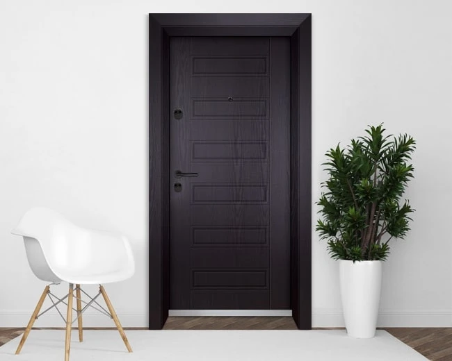 Входна врата Unison Optima 207p - Венге