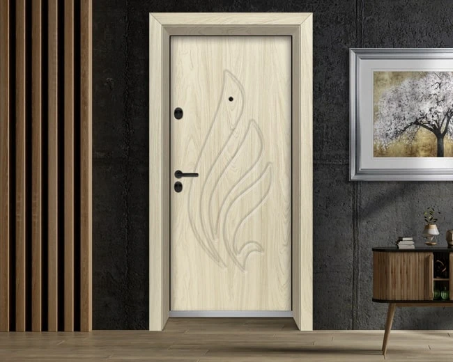 Входна врата Unison Optima 3013p - Избелен дъб