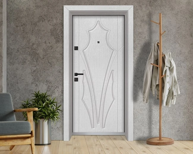 Входна врата Unison Optima 4535p - Лен