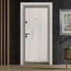 Входна врата Unison Optima 4568p -Бяла Мура