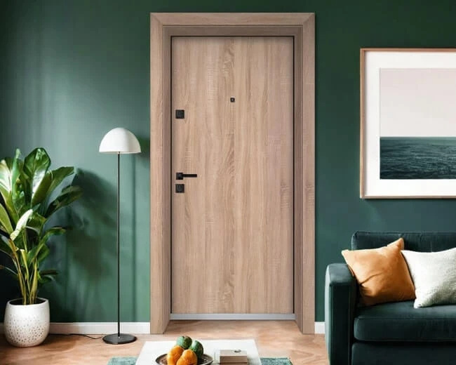 Входна врата Unison Оптима Simpel - Дъб Вераде