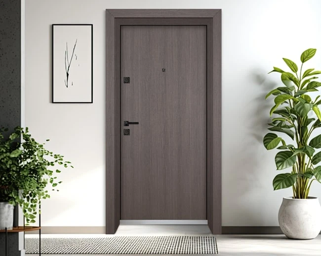 Входна врата Unison Optima Simpel - Череша Сан Диего